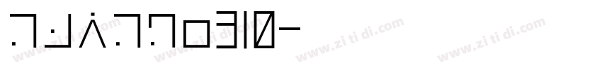 YDIYGO310字体转换