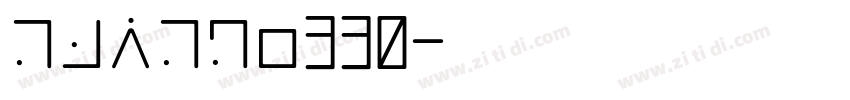 YDIYGO330字体转换 YDIYGO330字体转换