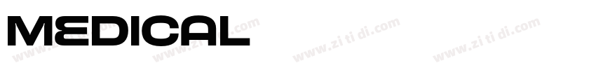 Medical字体转换