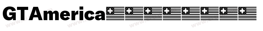 GTAmerica字体下载字体转换