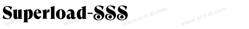 Superload字体转换
