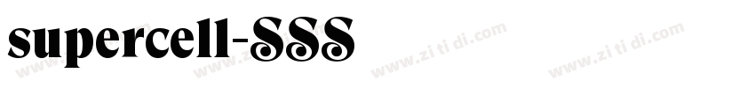 supercell字体转换