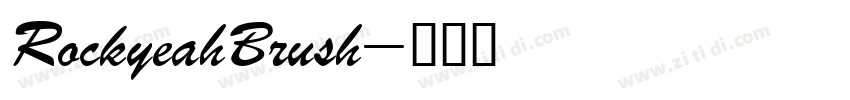 RockyeahBrush字体转换