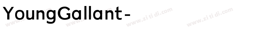 YoungGallant◆字体转换