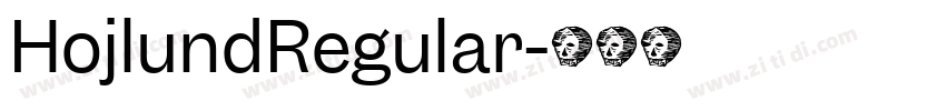 HojlundRegular字体转换