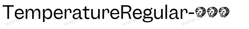 TemperatureRegular字体转换