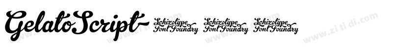 GelatoScript字体转换