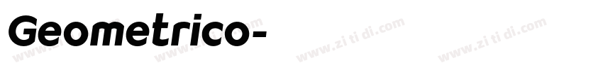Geometrico字体转换