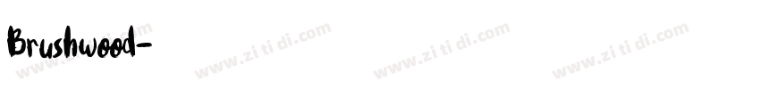 Brushwood字体转换