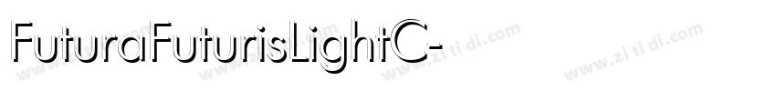 FuturaFuturisLightC字体转换