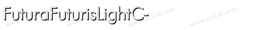 FuturaFuturisLightC字体转换