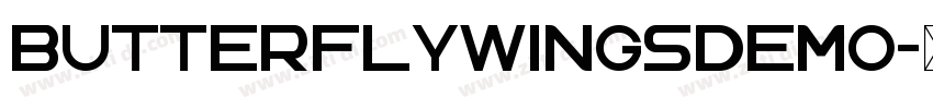 ButterflyWingsDemo字体转换