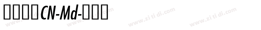 有爱新黑CN-Md字体转换