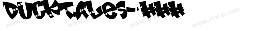 DuckTales字体转换