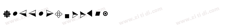 CommonBullets字体转换