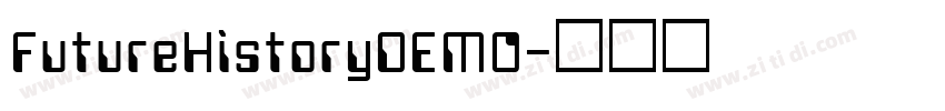 FutureHistoryDEMO字体转换