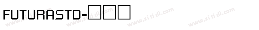 futurastd字体转换