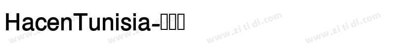 HacenTunisia字体转换