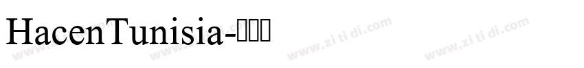 HacenTunisia字体转换