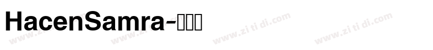 HacenSamra字体转换