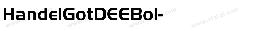 HandelGotDEEBol字体转换