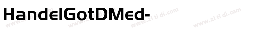 HandelGotDMed字体转换