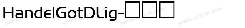 HandelGotDLig字体转换