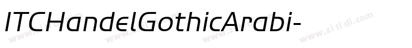 ITCHandelGothicArabi字体转换