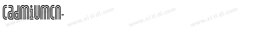 CadmiumCn字体转换
