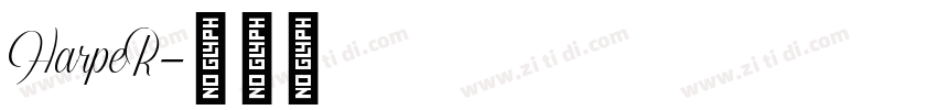 HarpeR字体转换 HarpeR字体转换