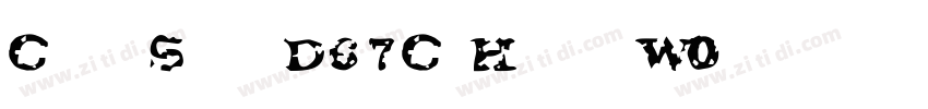CoreSansD67CnHeavyW0字体转换