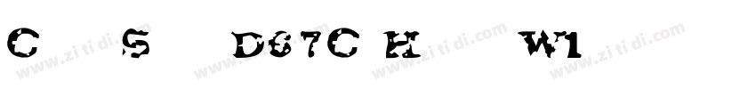 CoreSansD67CnHeavyW1字体转换