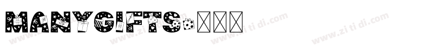 ManyGifts字体转换