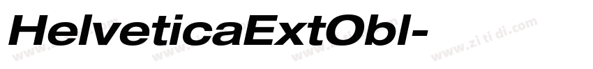 HelveticaExtObl字体转换 HelveticaExtObl字体转换