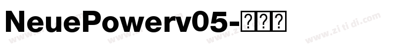 NeuePowerv05字体转换 NeuePowerv05字体转换