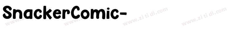 SnackerComic字体转换
