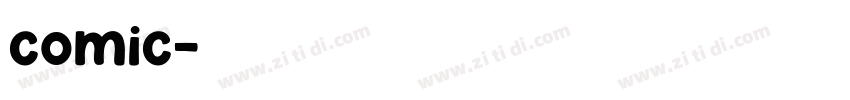 comic字体转换