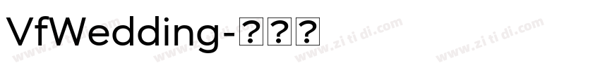 VfWedding字体转换