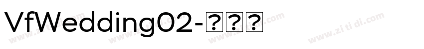 VfWedding02字体转换
