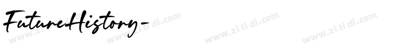 FutureHistory字体转换
