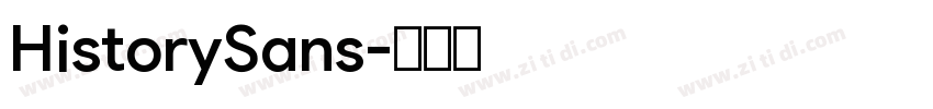 HistorySans字体转换