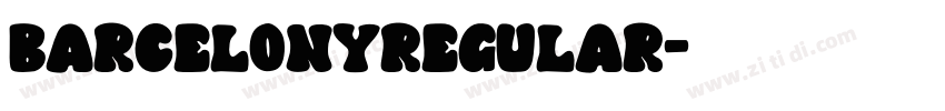 BarcelonyRegular字体转换
