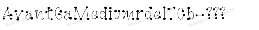 AvantGaMediumrdeITCb字体转换