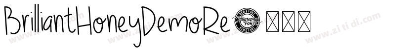 BrilliantHoneyDemoRe字体转换