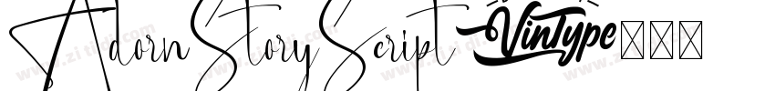 AdornStoryScript字体转换