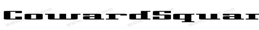 CowardSquared字体转换