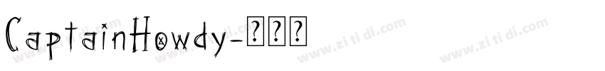 CaptainHowdy字体转换