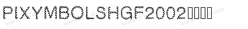 PIXymbolsHGF2002字体转换