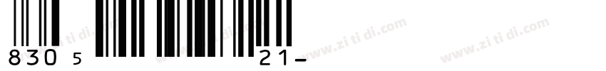 IDAutomationlMB字体转换