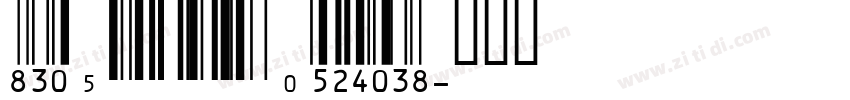 IDAutomationUPCEANS字体转换